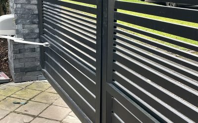 Swing Gate Motor and Intercom Installation